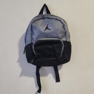 Jordan Black and Gray Backpack